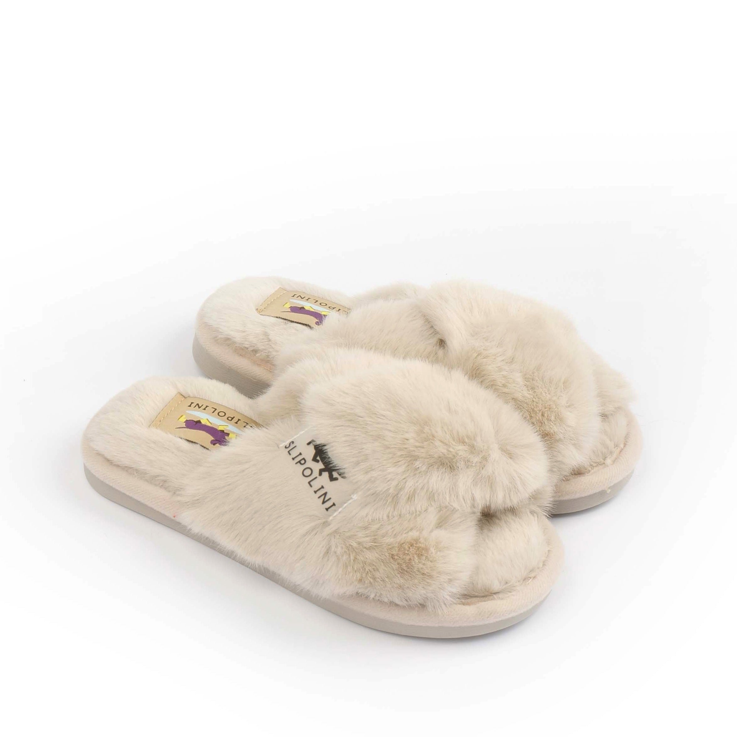 Slipolini Little Steps Slippers - Soft Plush Upper, Cozy Slip-On Design, Available in Fun Colors and Adorable Patterns - Perfect for Indoor Comfort, Playtime, and Lounging at Home