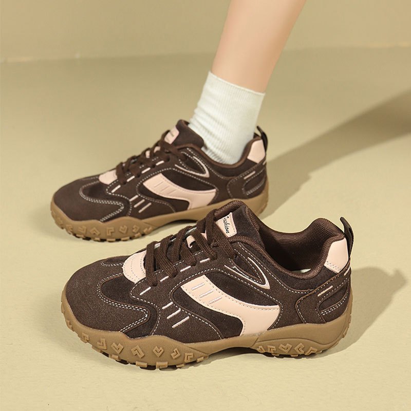 Women's Lightweight Breathable Sneakers - Thick Anti-Slip Sole, Cushioned EVA Insole - Beige\u002FWhite Accent - Gym, Running, Everyday Shoes - All-Day Comfort & Arch Support - Non-Slip Rubber Outsole - Summer Walking Shoes for Women, Ladies Sneakers, Gym