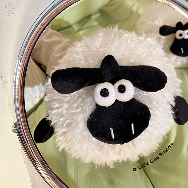 Women Sheep Cute Slippers Anti-slip Cloud Cushion House Slippers Home Shoes Adults