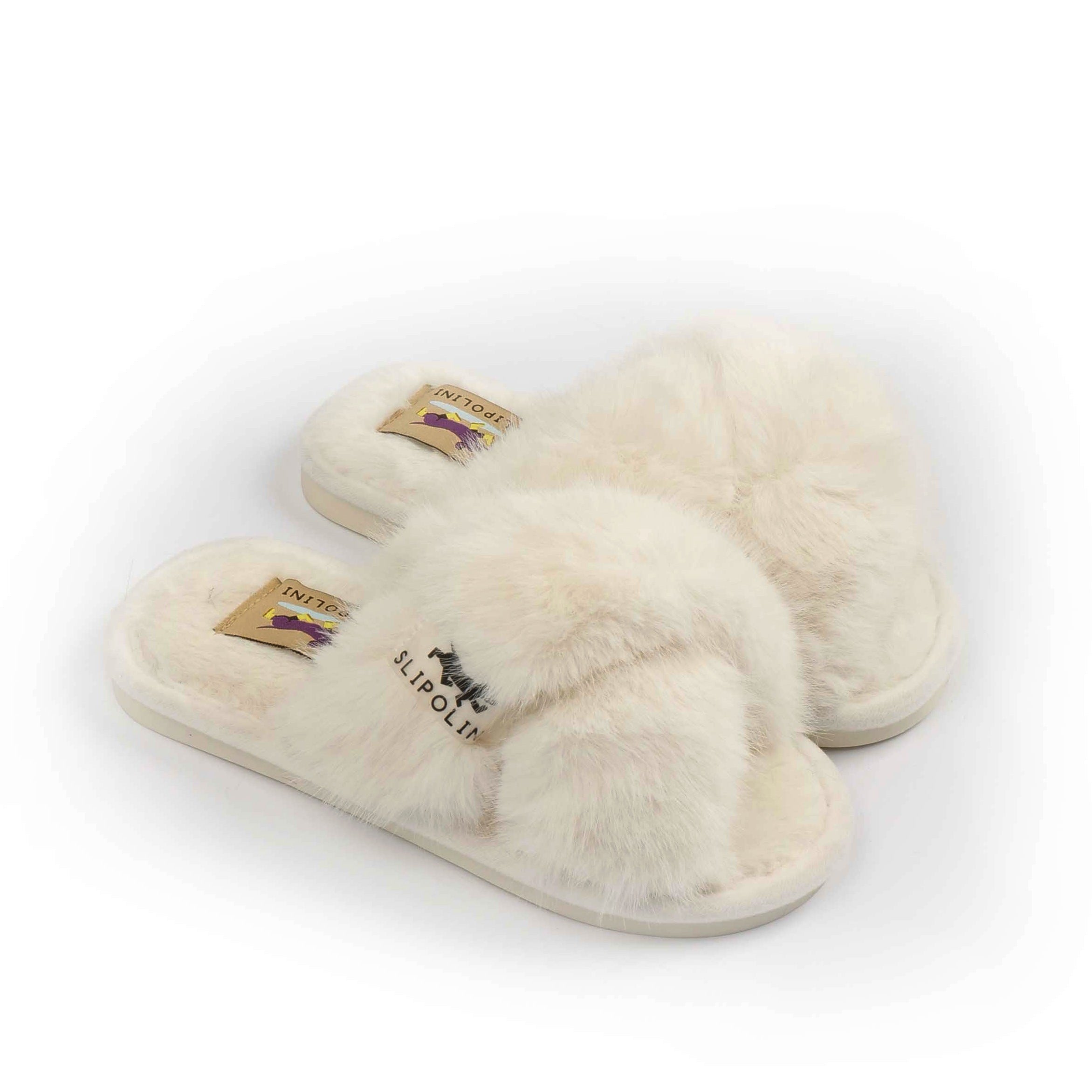 Slipolini Little Steps Slippers - Soft Plush Upper, Cozy Slip-On Design, Available in Fun Colors and Adorable Patterns - Perfect for Indoor Comfort, Playtime, and Lounging at Home