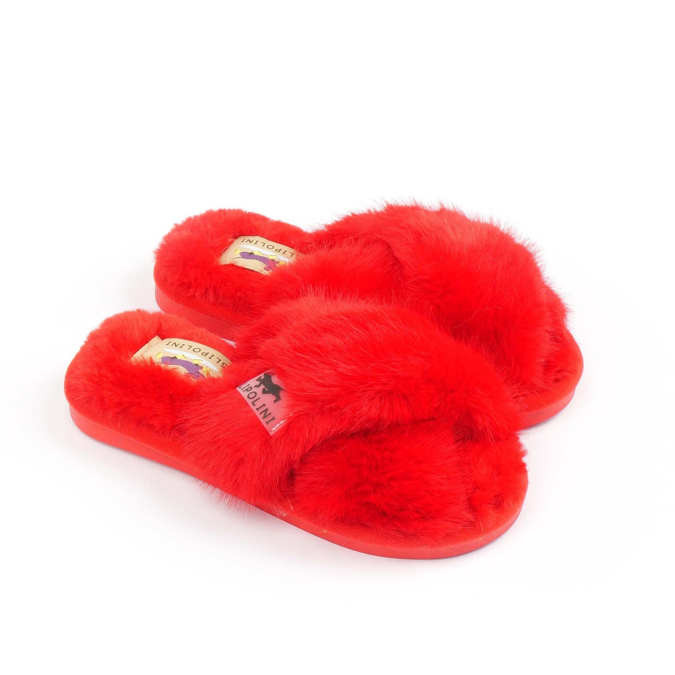 Slipolini Little Steps Slippers - Soft Plush Upper, Cozy Slip-On Design, Available in Fun Colors and Adorable Patterns - Perfect for Indoor Comfort, Playtime, and Lounging at Home