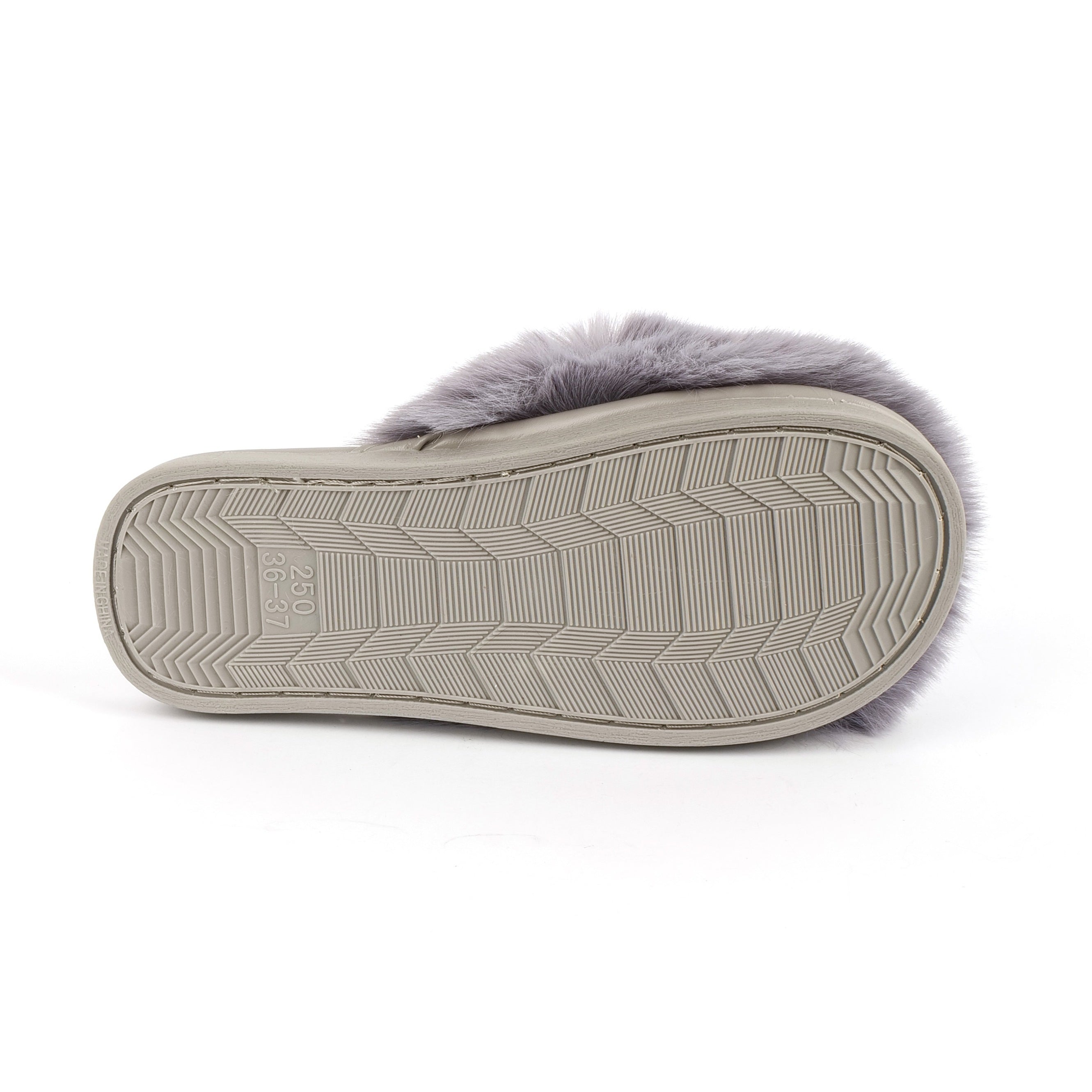 Slipolini Fluffy Cloud Soft Plush Slippers for Women - Cozy Indoor Footwear, Plush Fabric, Slip-On Design, Available in Neutral Tones - Comfortable and Relaxing for Lounging at Home, Winding Down After Work, or Enjoying Cozy Evenings